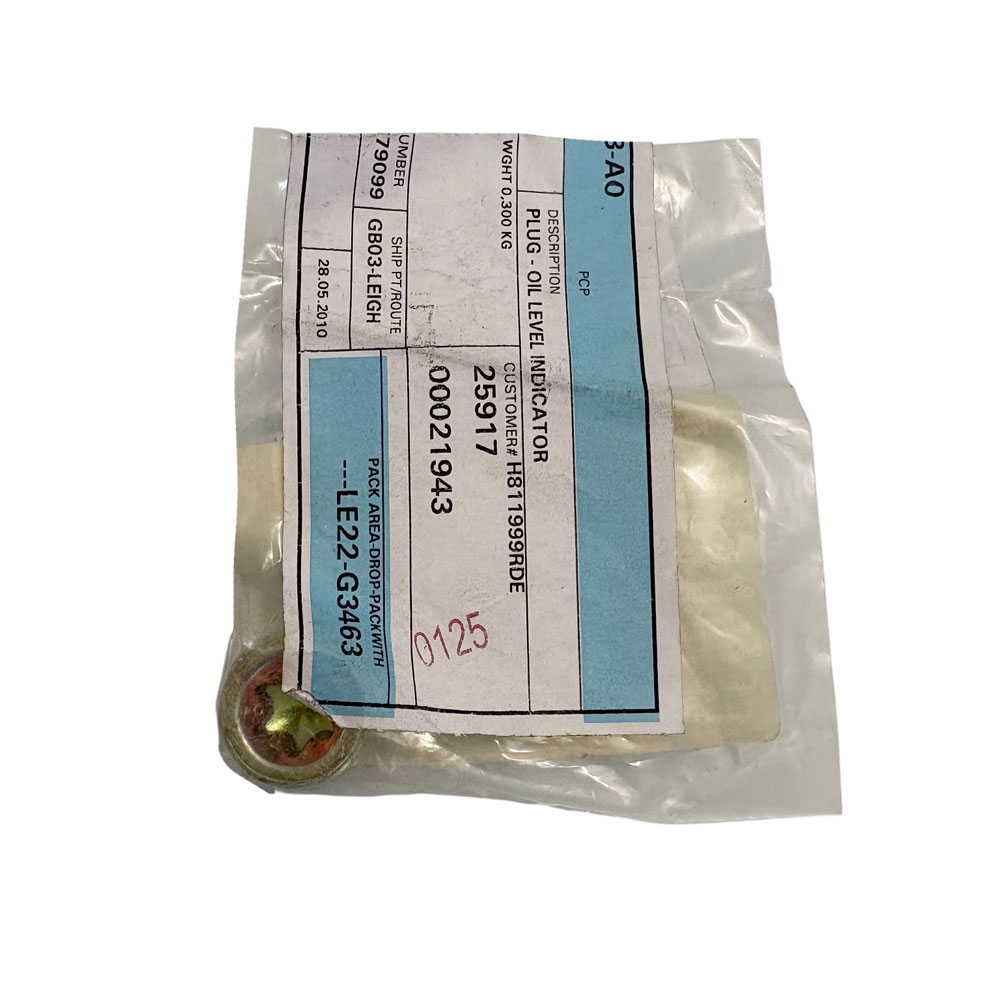 Gearbox Level Plug FTC4056